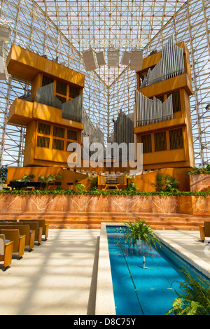 Die Orgel in der Crystal Cathedral, Garden Grove, Kalifornien USA Stockfoto