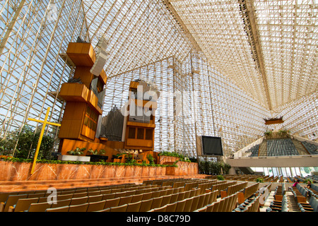 Die Orgel in der Crystal Cathedral, Garden Grove, Kalifornien USA Stockfoto