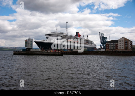 Cunard Line-Queen Mary 2 Transatlantic Ozeandampfer Stockfoto