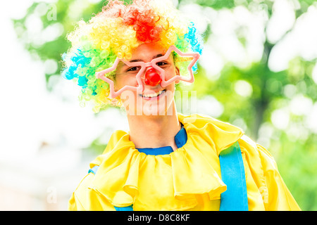 Jährliche Karneval im Moskauer Ermitage-Garten Stockfoto