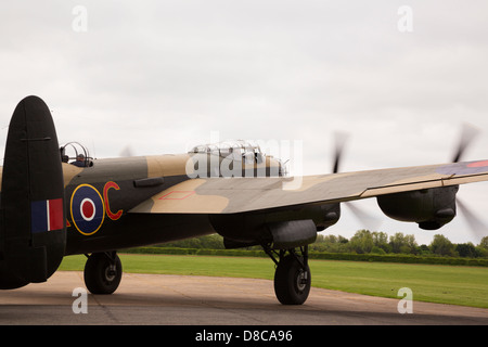 Ost-Kirkby Avro Lancaster "Nur Jane" Stockfoto