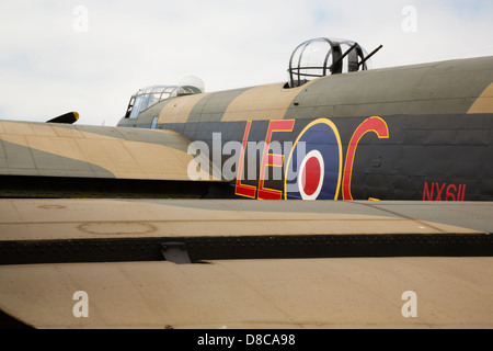 Ost-Kirkby Avro Lancaster "Nur Jane" Stockfoto