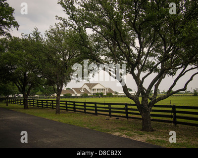 Die Southfork Ranch, wo der TV-Serie Dallas gedreht wurde. Die Herausforderungen einer reichen Familie und Bruder Rivalität der Texas abdeckt. Stockfoto