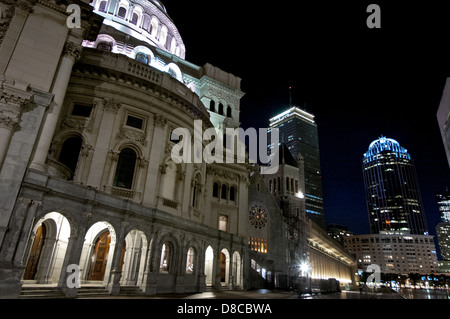 Die erste Kirche von Christ, Wissenschaftler in Boston, Massachusetts. Stockfoto