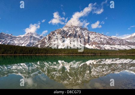 Overfowl, Jasper National Park, Alberta, Kanada. Bild in den kanadischen Rockies, Alberta, Kanada Stockfoto