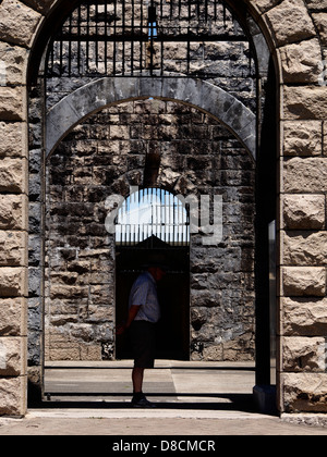 TRIAL BAY GAOL ARAKOON NATIONALPARK NEW SOUTH WALES AUSTRALIEN Stockfoto