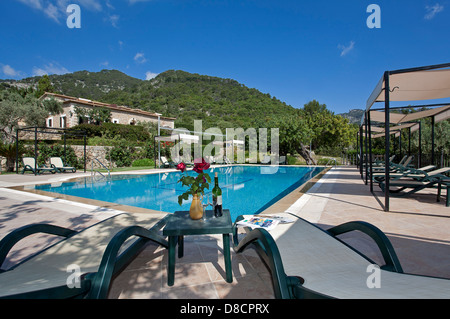 Landhotel. Binibona. Mallorca. Spanien Stockfoto