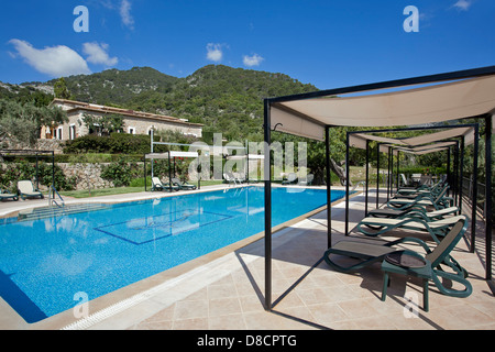 Landhotel. Binibona. Mallorca. Spanien Stockfoto