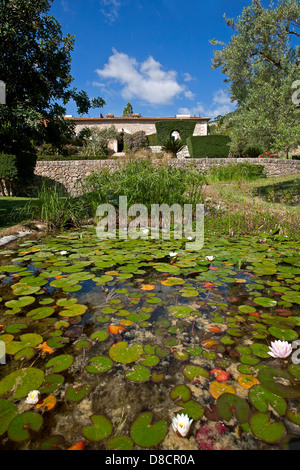 Landhotel. Binibona. Mallorca. Spanien Stockfoto