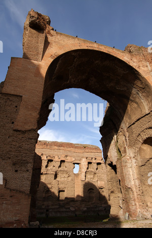 Terme di Caracalla (Bäder des Caracalla) in Rom, Italien Stockfoto