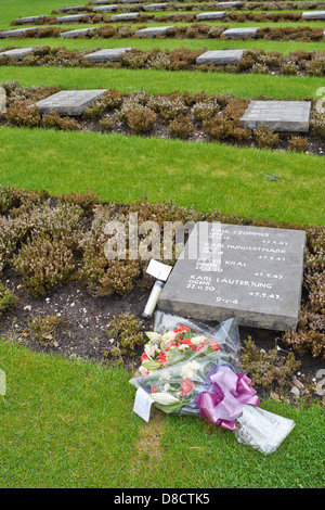 Die Cannock Chase deutschen Soldatenfriedhof, Staffordshire, England. Stockfoto