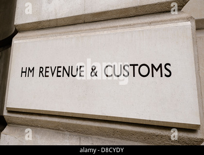 HM Revenue and Customs, Westminster, London, England, Großbritannien Stockfoto