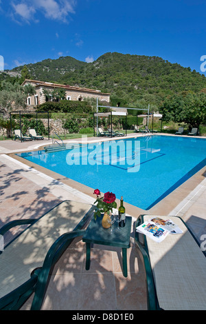 Landhotel. Binibona. Mallorca. Spanien Stockfoto