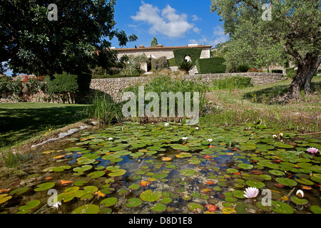 Landhotel. Binibona. Mallorca. Spanien Stockfoto