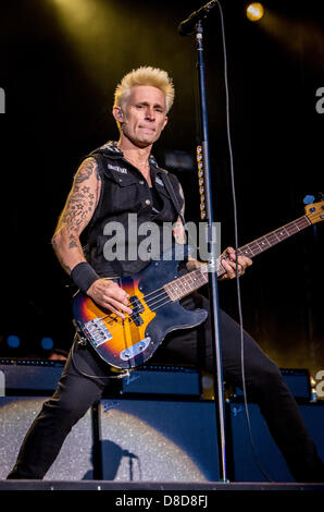 Mailand Rho. 24. Mai 2013. Die amerikanische Punkband Green Day führt in Arena Fiera während der 99 Revolution Tour 2013". Bildnachweis: Rodolfo weitertransferiert/Alamy Live-Nachrichten Stockfoto