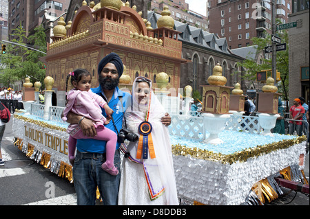 New York City, New York: 25. jährlichen Sikh Day Parade, 2012.