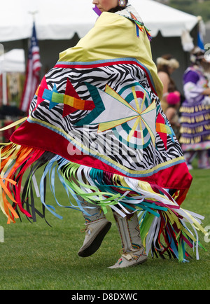 Native American Schal Tänzerin Stockfoto