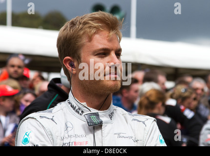 Formel 1-Fahrer Nico Rosberg Stockfoto