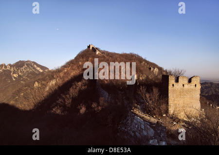 Great Wall Of China am Jiankou, Beijing Stockfoto