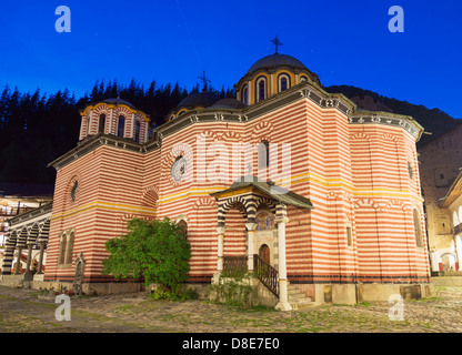 Europa, Bulgarien, Rila-Kloster, UNESCO-Weltkulturerbe Stockfoto