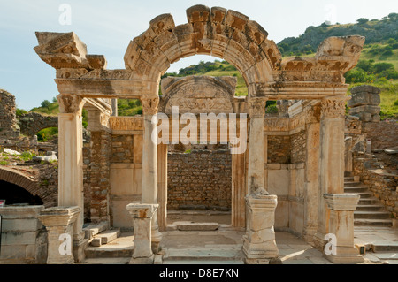 Tempel des Hadrian, Ephesus, Selcuk, Türkei Stockfoto