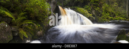 Wasserfall Krai-Woog-Gumpen, Hotzenwald, Schwarzwald, Baden-Württemberg, Deutschland, Europa Stockfoto