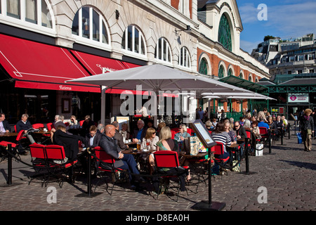 Cafe/Restaurant, Covent Garten, London, England Stockfoto