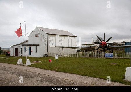 Davidstow Flugplatz Museum früher RAF Davidstow Moor Cornwall UK historisches Militärmuseum Stockfoto