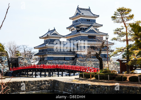 Burg Matsumoto, Japan Stockfoto