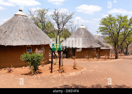 Olifants rest camp Bungalows Krüger Nationalpark in Südafrika Stockfoto