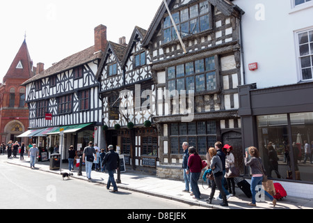 Die Garrick Inn Stratford-upon-Avon Stockfoto