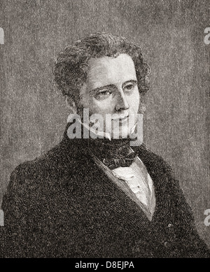 Henry John Temple, 3. Viscount Palmerston, 1784 – 1865, aka Lord Palmerston. Britischer Politiker und zweimal Premierminister Stockfoto