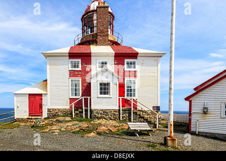 Leuchtturm Cape Bonavista, Neufundland Stockfoto