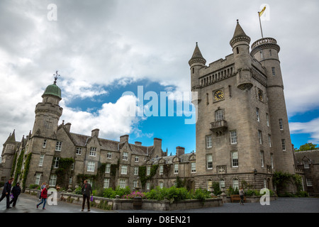 Großbritannien, Schottland, Aberdeenshire, Balmoral Castle, der Sommerresidenz der britischen Königsfamilie. Stockfoto