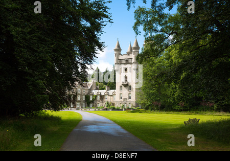 Großbritannien, Schottland, Aberdeenshire, Balmoral Castle, der Sommerresidenz der britischen Königsfamilie. Stockfoto