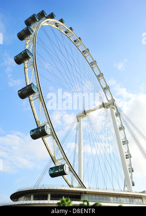 Singapore Flyer - das größte Riesenrad der Welt. Stockfoto