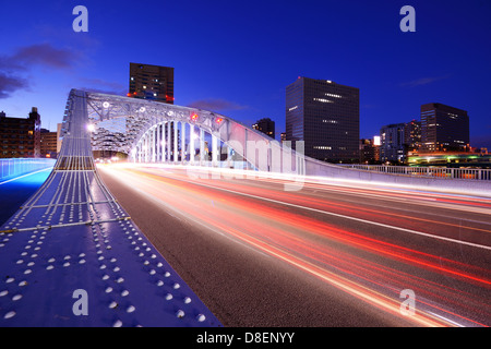 Brücke in Tokio, Japan. Stockfoto