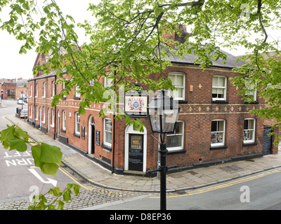 Das Albion Inn Pub in Chester Cheshire UK Stockfoto