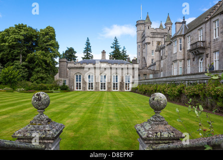 Großbritannien, Schottland, Aberdeenshire, Balmoral Castle, der Sommerresidenz der britischen Königsfamilie. Stockfoto