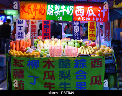 Saft-Hersteller in Taipei, Taiwan Stockfoto