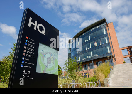 Chester und West Cheshire Rates HQ Chester UK Stockfoto