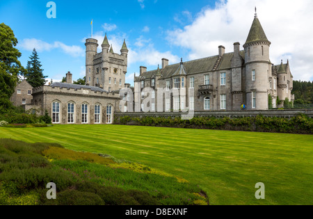 Großbritannien, Schottland, Aberdeenshire, Balmoral Castle, der Sommerresidenz der britischen Königsfamilie. Stockfoto