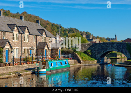 Brecon-Kanal-Becken, Brecon, Powys, Wales, UK. Stockfoto