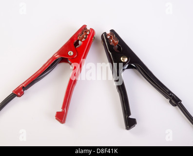 Jumper-Kabel. Stockfoto