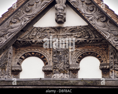 Die Federn Hotel in Ludlow, südlichen Shropshire, UK gebaut im Jahre 1619 durch einen lokalen Rechtsanwalt Rees Jones Stockfoto