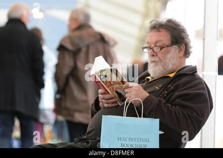 Hay on Wye, UK. 27. Mai 2013.   , an der Hay Festival, Powys, Wales UK Phot Credit: Keith Morris/Alamy Live-Nachrichten Stockfoto