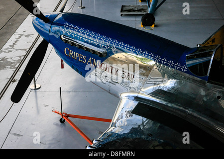 Eine P51 Mustang Flugzeug an die Fantasy Flight Museum FL Stockfoto