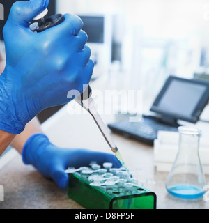 Molekulare Biologie Stockfoto