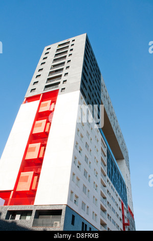 El Mirador Gebäude. Sanchinarro, Madrid, Spanien. Stockfoto