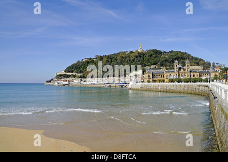 Monte Urgull Stockfoto